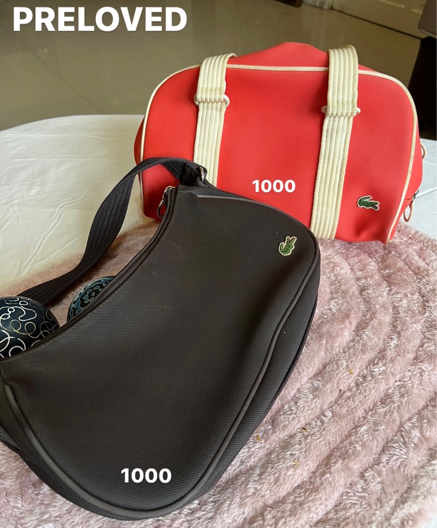 Original Lacoste Bag, Women's Fashion, Bags & Wallets, Shoulder Bags on