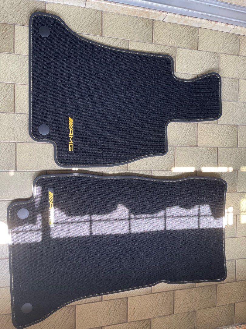 Original Mercedes Benz AMG Floor Mats W213 E63 EClass, Car Accessories