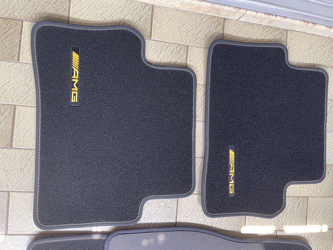 Original Mercedes Benz AMG Floor Mats W213 E63 EClass, Car Accessories