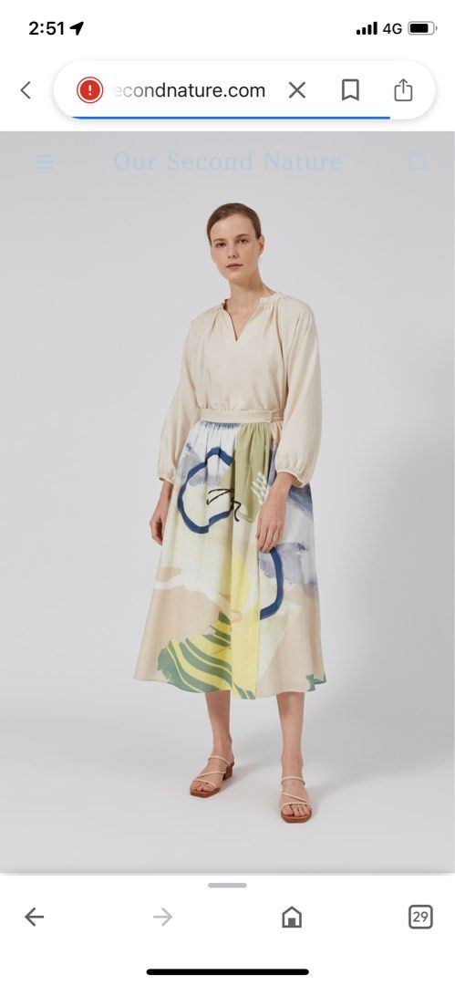 Coast to coast wrap outlet skirt