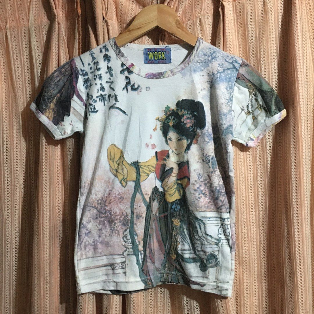 out of time work blue label まるで絵画なTシャツ
