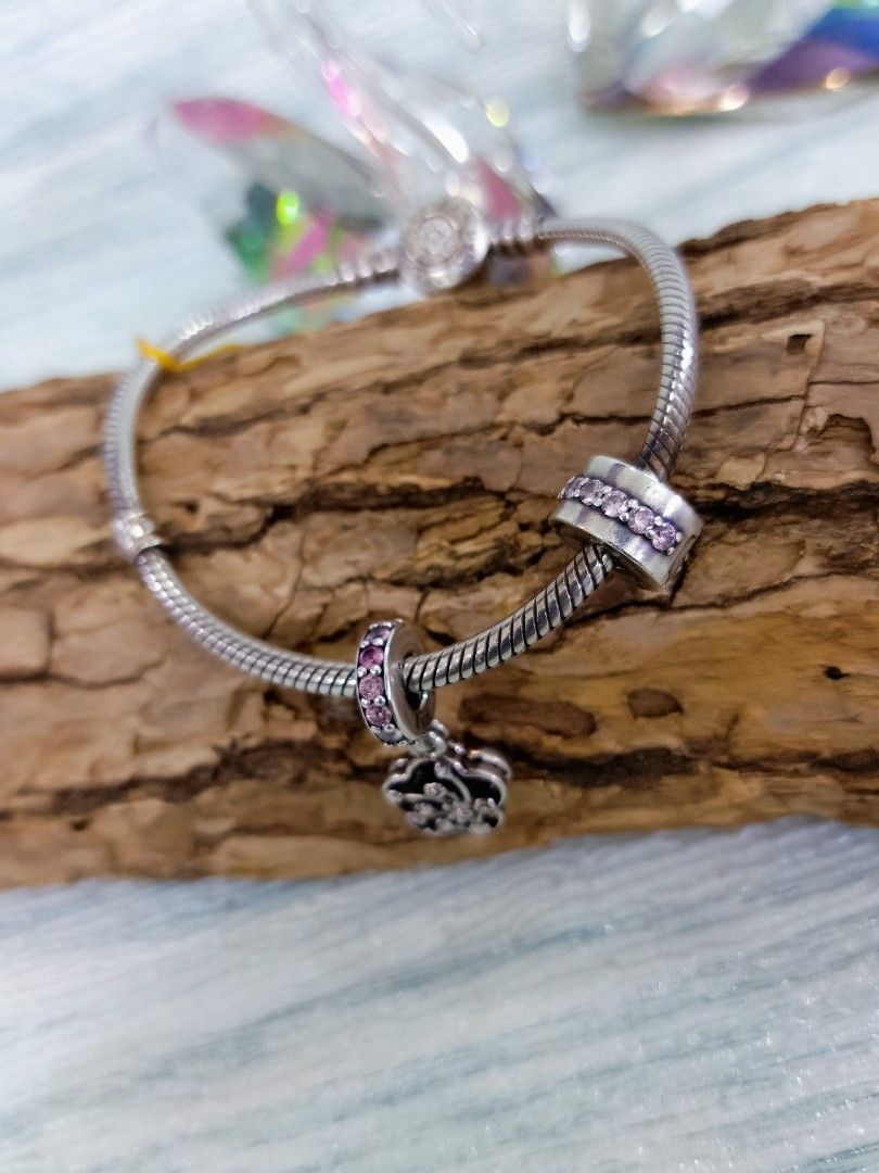 Pandora bracelet deals with 2 charms