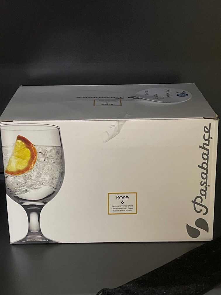 Pasabahce Water Glass set (Category: Other Kitchenware & Tableware) located in Pateros City. Submitted by aamorree (Listing ID 1209996005, Image 1). Description: An all-purpose glass for serving wine, cocktails, specialty drinks, iced tea, or water, the Pasabahce Rose Water Goblet is the perfect addition to your dinner table. Brand: Pasabahce • Water Glass Set • Made of high quality glass • Capacity: 11.5oz • Hot and cold safe • Ideal for parties