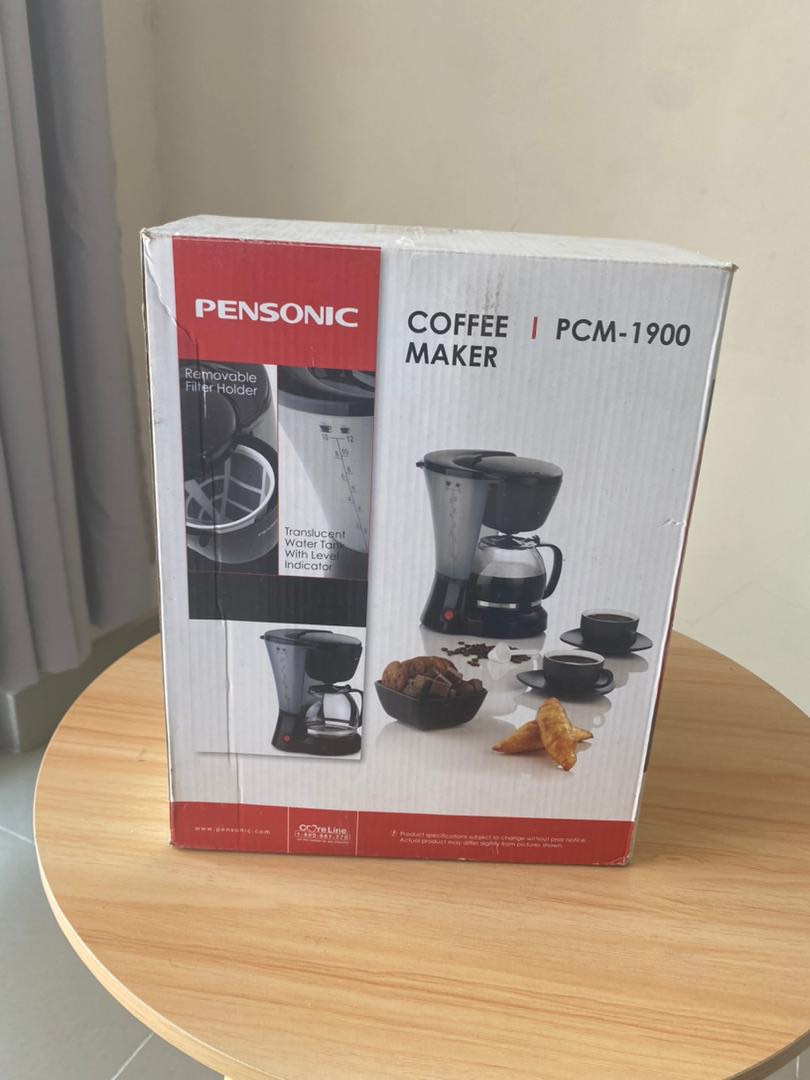 Pensonic Coffee Maker PCM1900, TV & Home Appliances, Kitchen