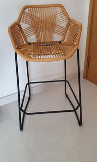 Plastic Ratten high chairs