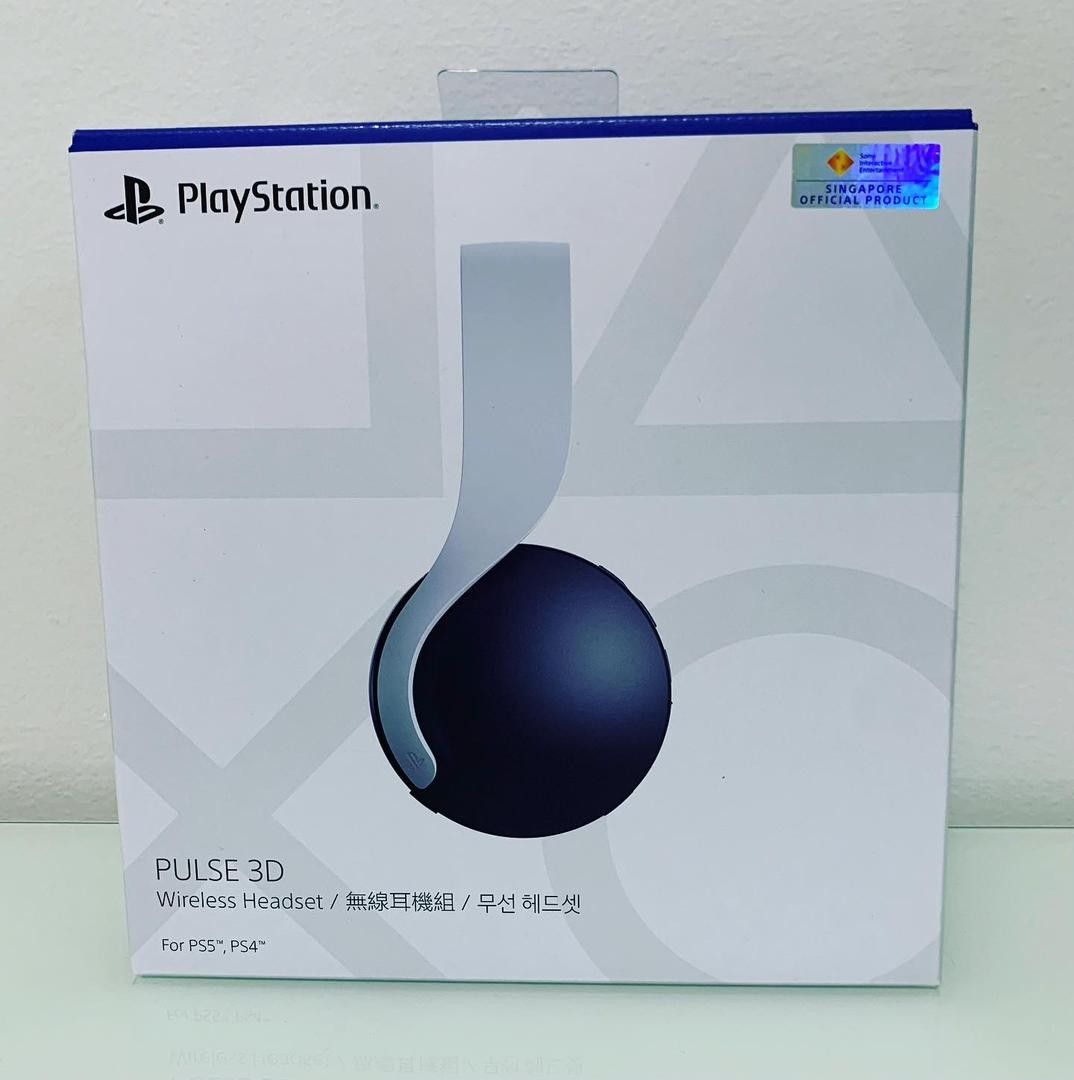 PlayStation Pulse 3D Wireless Headset With Local SG Warranty (BNIB