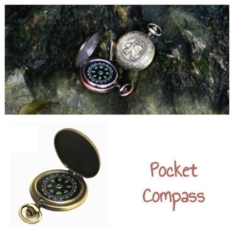 Pocket Compass, Hobbies  Toys, Travel, Travel Essentials  Accessories on  Carousell