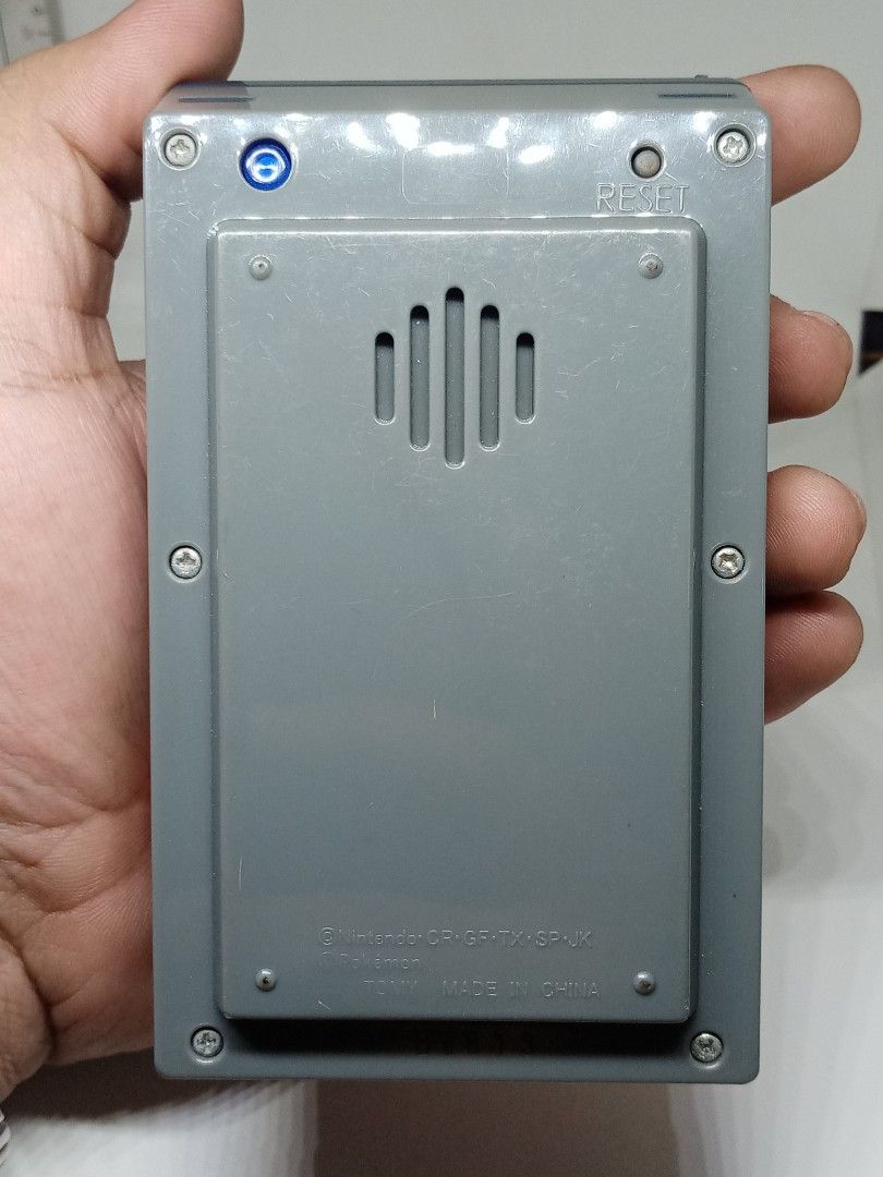 Authentic Pokémon Pokedex Handheld Game Tomy (Pikachu Edition) (Category: Interactive Toys) located in San Pablo. Submitted by fredambion (Listing ID 1210002834, Image 2). Description: *What You See Is What You Get *Authentic Pokémon Pokedex Handheld Game Tomy (Pikachu Edition) *For Only 800 *Working / AAA Battery not Included *Sounds & Buttons Tested OK *Controls: Light Touch in White Circle to Move Up, Down, Left & Right / Click to OK / Hard Cl