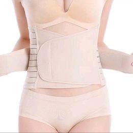 Postpartum Binder / Garterized Girdle / Maternity Binder / Recovery Belt Girdle Belly
