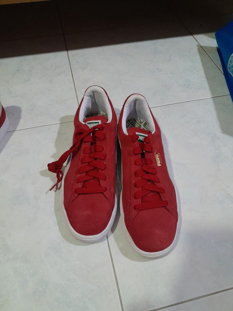 Puma all new arrivals red sneakers