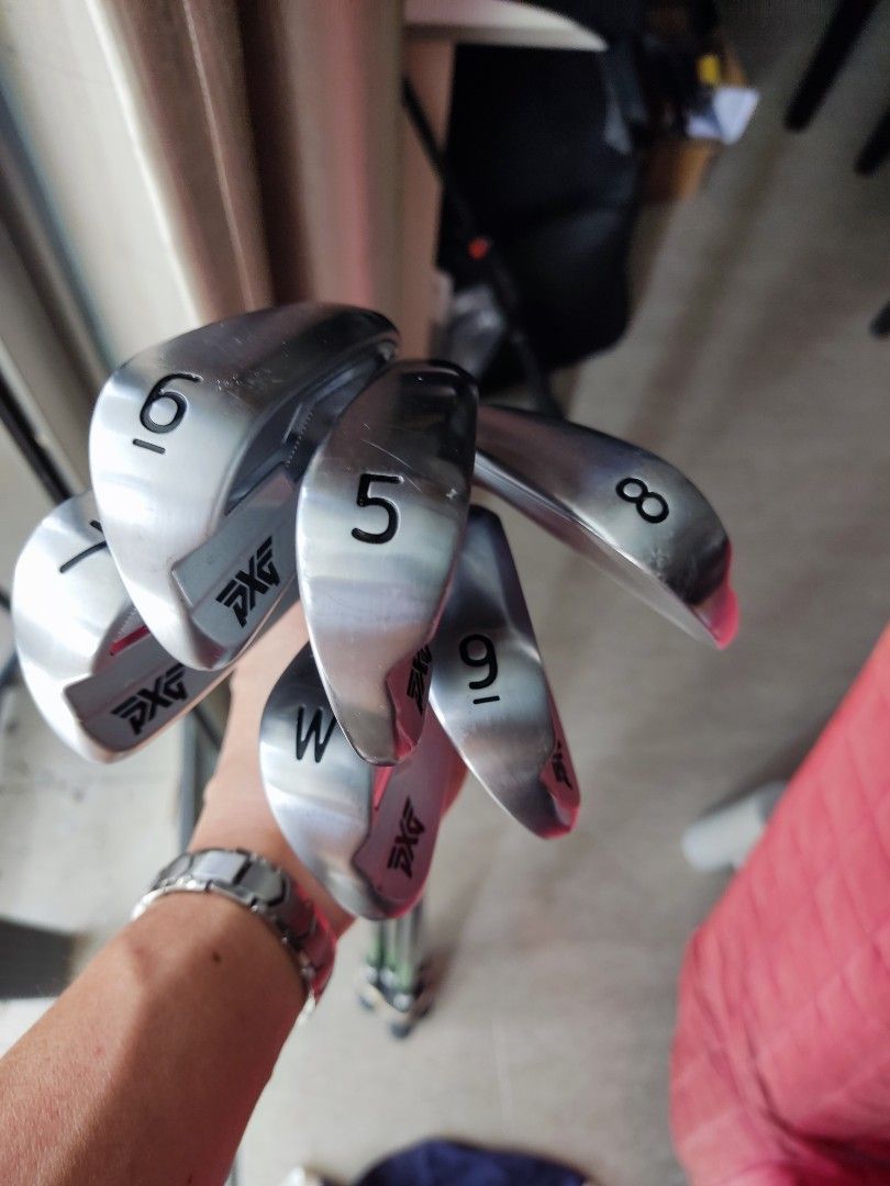 PXG 0211 DC irons 5pw regular flex (6 Pieces) , Sports Equipment