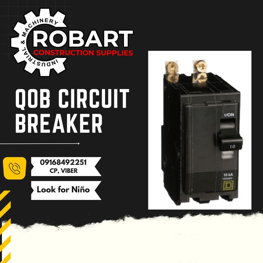 QOB CIRCUIT BREAKER 2 POLE, Commercial & Industrial, Construction Tools