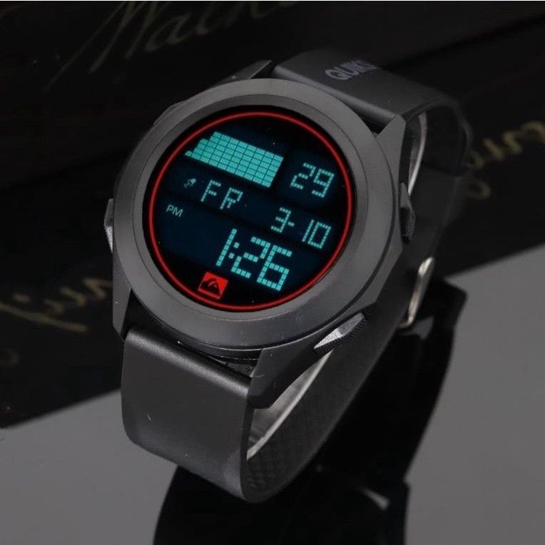 Quiksilver THE RUBB - Digital watch - blue/mottled blue - Zalando.co.uk