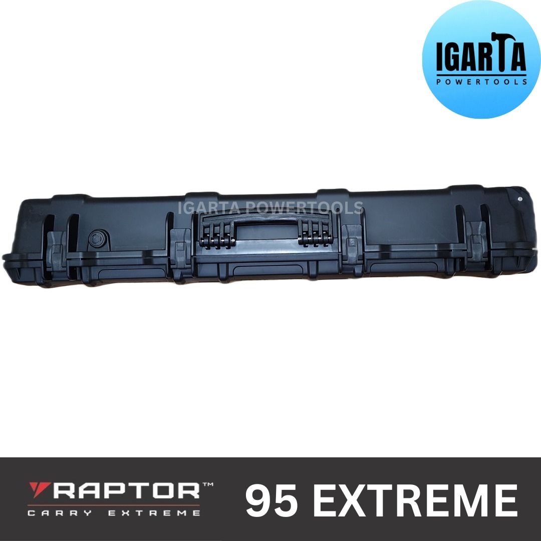 Raptor Extreme 95 (IP67 Trolley Case) (Category: Camera Bags & Carriers) located in Quezon City. Submitted by igarta.enterprise (Listing ID 1209873139, Image 2). Description: External Dim.(L*W*D): 978.3*419.9*172.5mm or38.52″x16.53″x6.79″ Internal Dim.(L*W*D): 930*356*152mm or 36.61″x14.02″x5.98″ Lid/Bottom Depth: 41mm/111mm Material:TSU-1 Resin Weight: 6.4Kg Waterproof IP 67 with pick & pluck foam With wheel Pick up at Fairview Quezon city or th