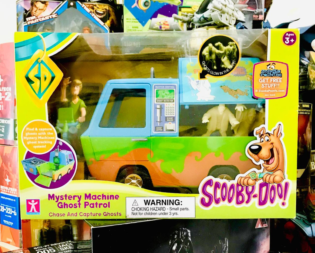 RETRO !!! CHARACTER SCOOBY DOO - MYSTERY MACHINE GHOST PATROL ( CHASE ...