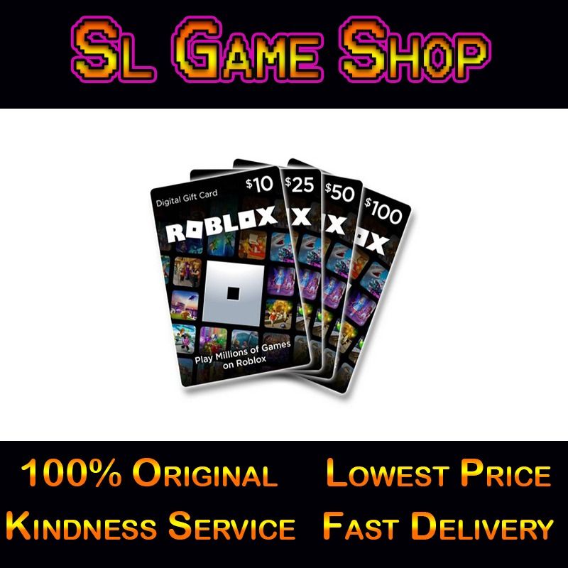 800 ROBUX Roblox Gift Card 10 USD FAST AND DELIVERY