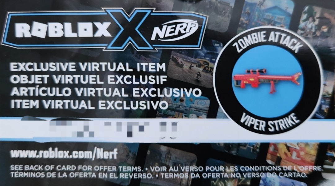 REVIEW] Nerf Roblox Viper Strike 