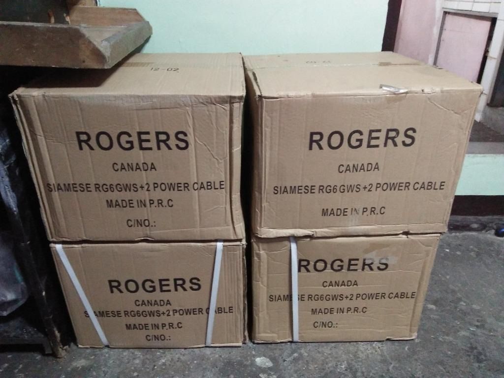 Rogers Canada Siamese RG6 Coaxial Cable, Computers & Tech, Office