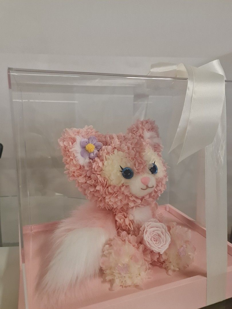 Rose cat flower bouquet, Hobbies & Toys, Stationery & Craft, Flowers ...