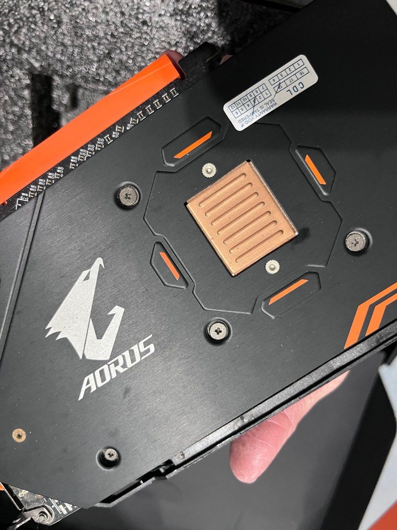 RX 580 8GB Gigabyte Aorus AMD Computers Tech Parts
