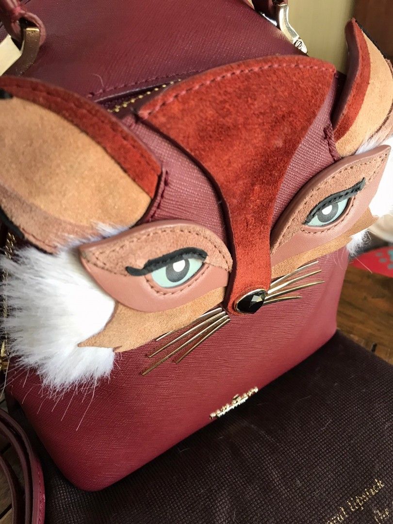 Kate spade fox backpack sales
