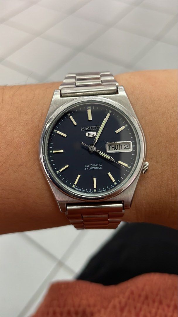 Seiko 5 automatic 17 jewels sales