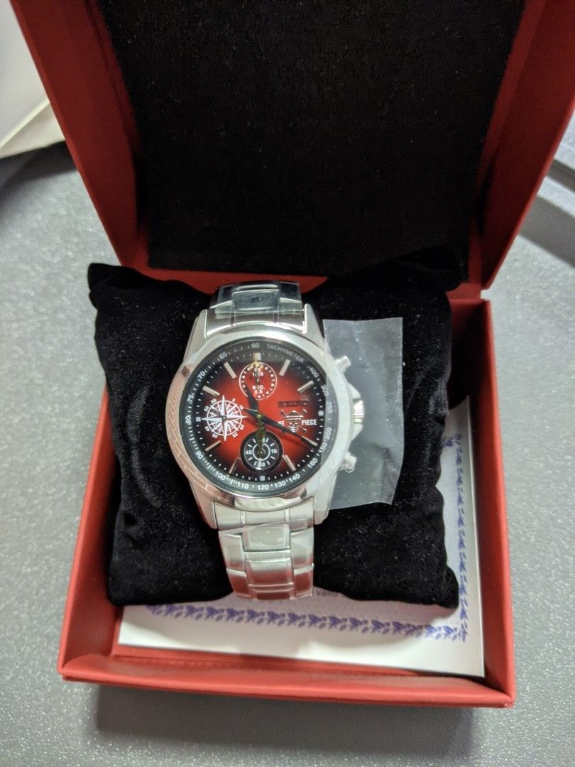 Seiko X One Piece Limited Edition 20 year anniversary Red, Men's Fashion,  Watches & Accessories, Watches on Carousell