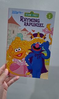 Sesame Street Rhyming Rapunzel Reading Level 1