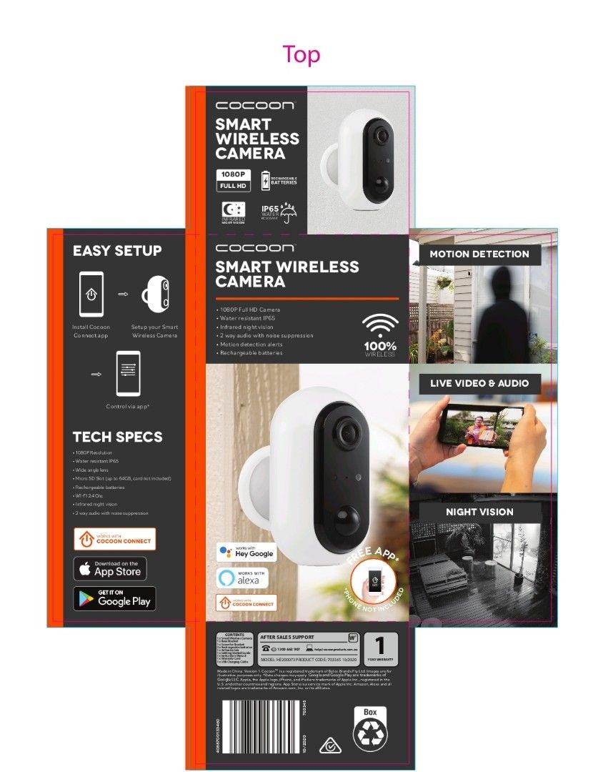 cocoon connect smart outdoor camera