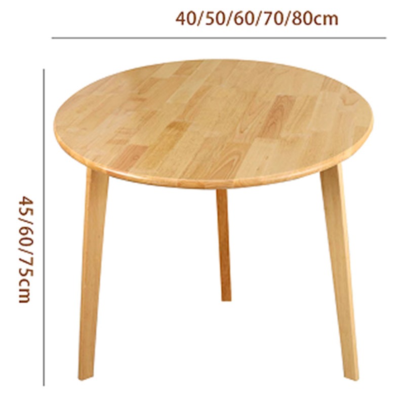 Solid wood round dining table/student table/round table, Furniture