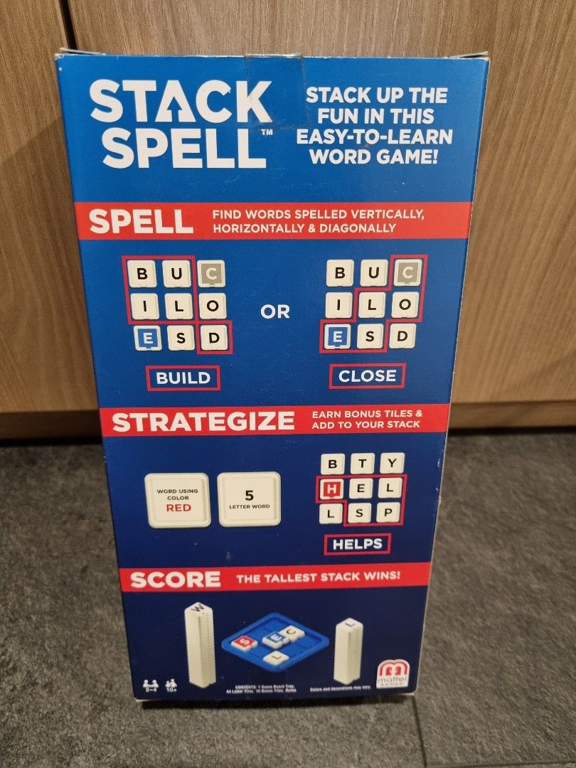 Stack Spell, Hobbies & Toys, Toys & Games on Carousell
