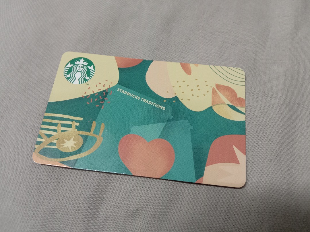 Starbucks 2023 Planner Card with 13 stickers, Food & Drinks, Other Food