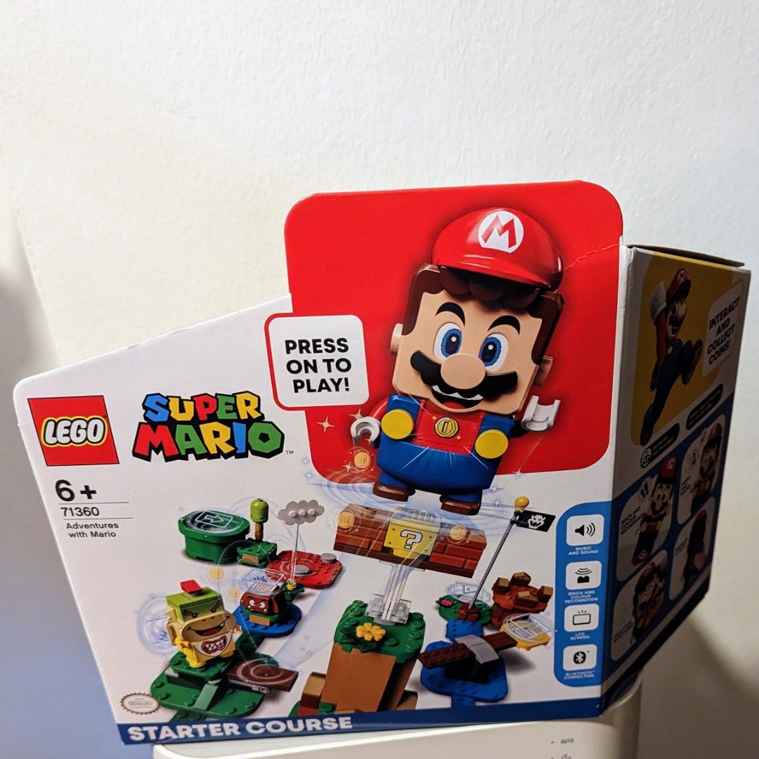 Super Mario and Luigi Lego Starter kits, Hobbies & Toys, Toys & Games on Carousell