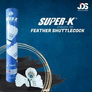 Super-K Feather Shuttlecock 12pcs