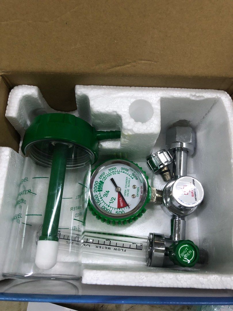 Surrmed Medical Oxygen Regulator (Category: Medical Supplies & Tools) located in San Juan City. Submitted by lifeshop888 (Listing ID 1209969728, Image 3). Description: Brand new medical Regulator Oxygen.