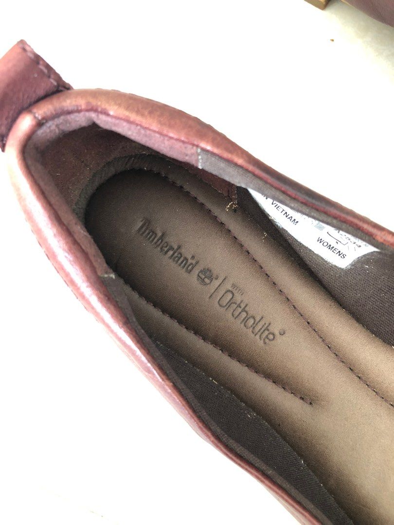 Timberland Ballet Flats in Maroon