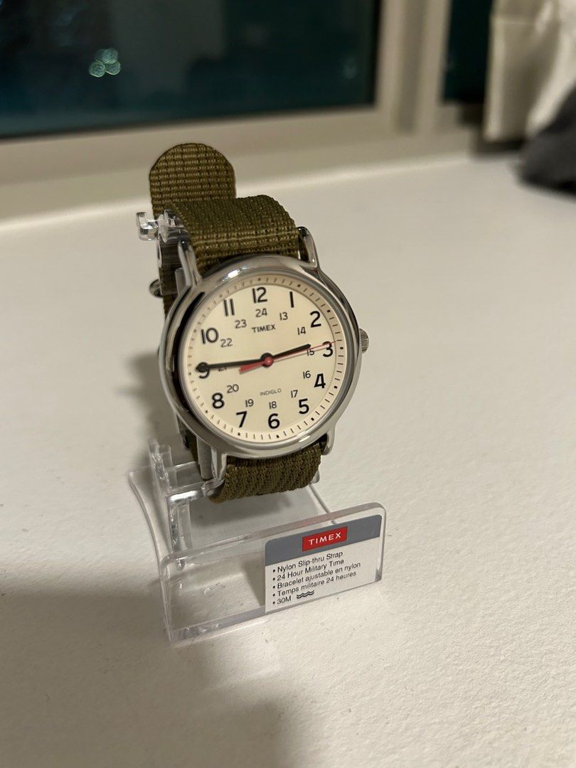 Weekender 38mm clearance nylon strap watch