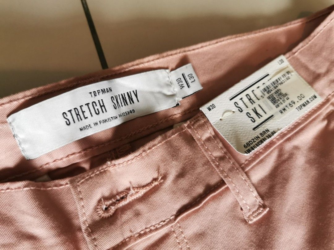 Topman Stretch Skinny Chinos NEW Men s Fashion Bottoms