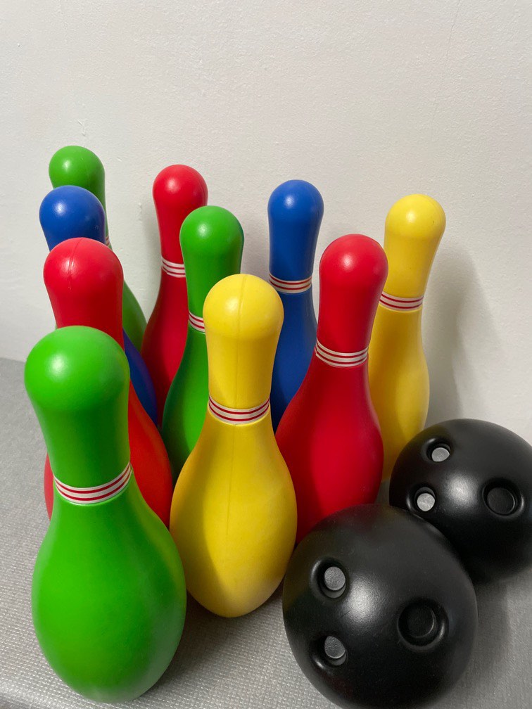 Toys bowling kit for kids, Babies & Kids, Infant Playtime on Carousell