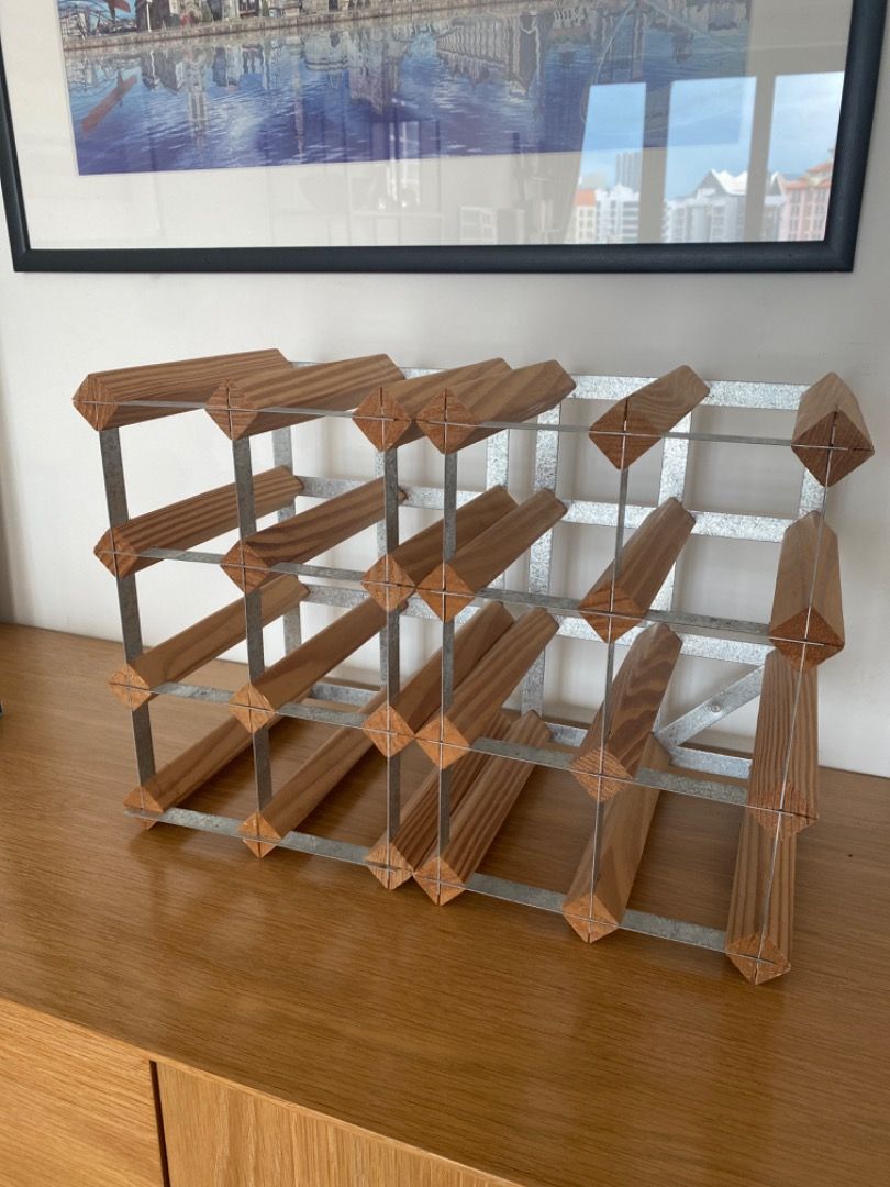 Traditional wine rack, Furniture & Home Living, Kitchenware & Tableware