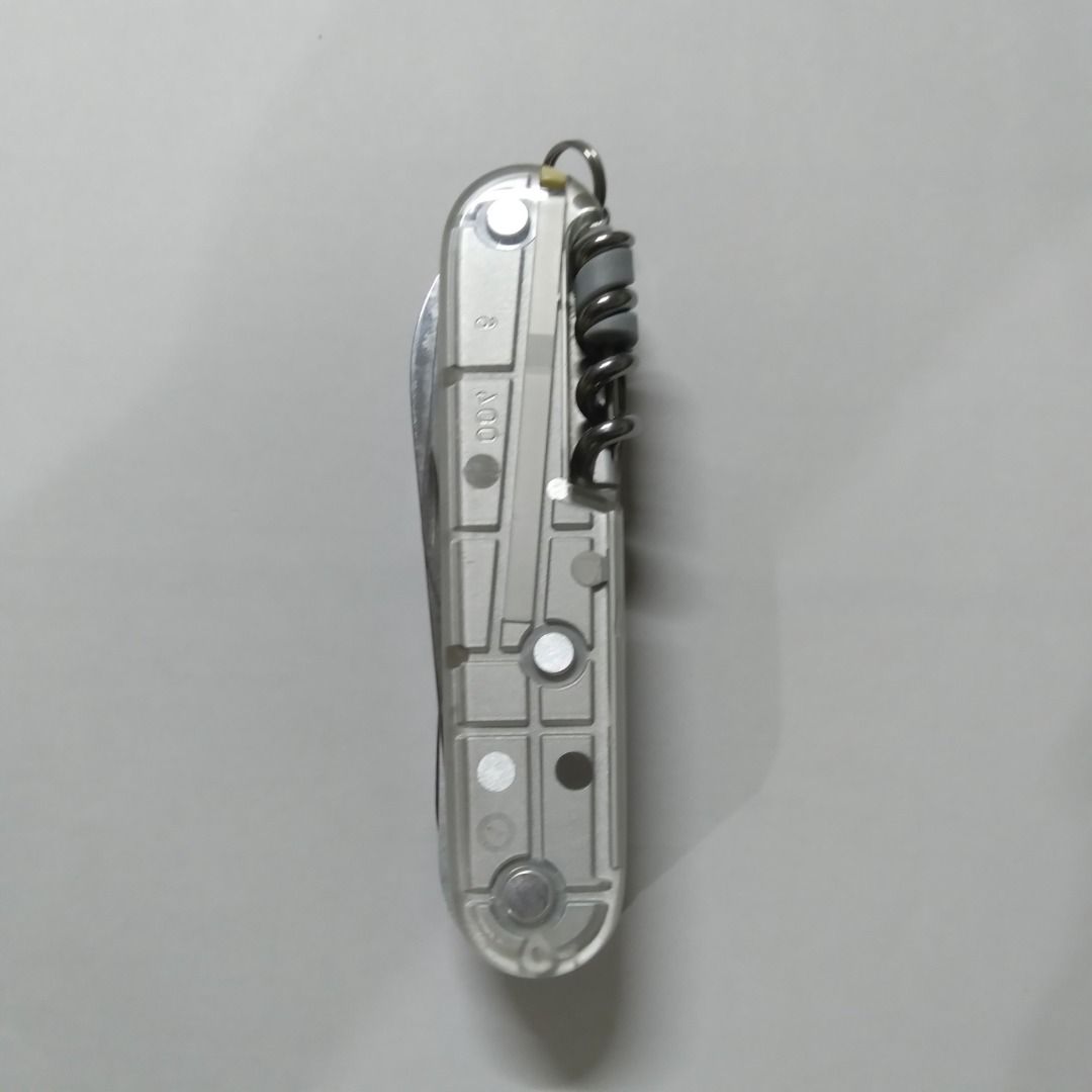 Transparent Silver Victorinox Swiss Army Knife Huntsman Sports