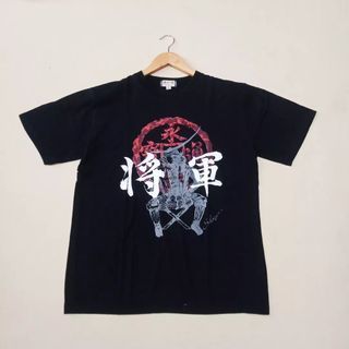 Tshirt sukajan samaurai kyoto japan second bekas