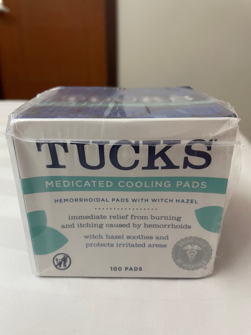 Tucks Medicated Pads 100 pads, Beauty & Personal Care, Bath & Body
