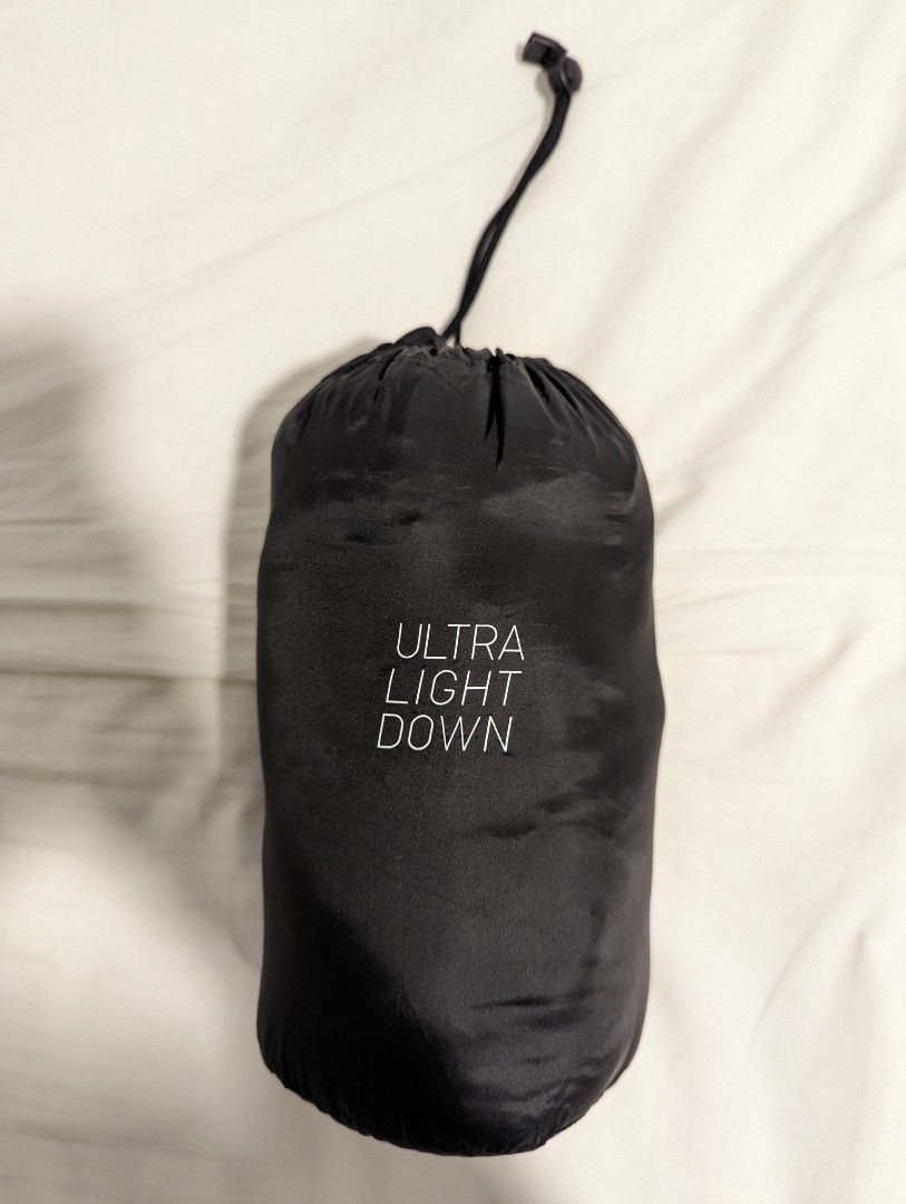 Uniqlo Ultra Light Down Jacket 3D cut Black Men s Fashion
