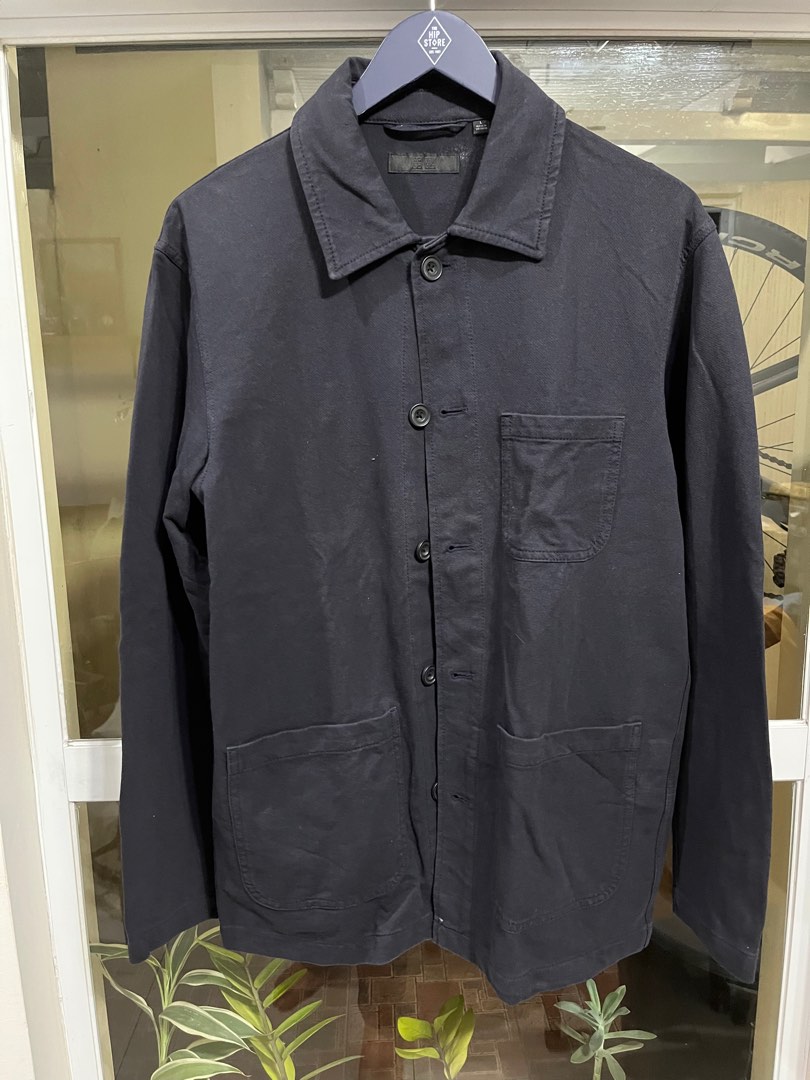 Uniqlo Utility Work Jacket, Men's Fashion, Coats, Jackets and Outerwear on Carousell