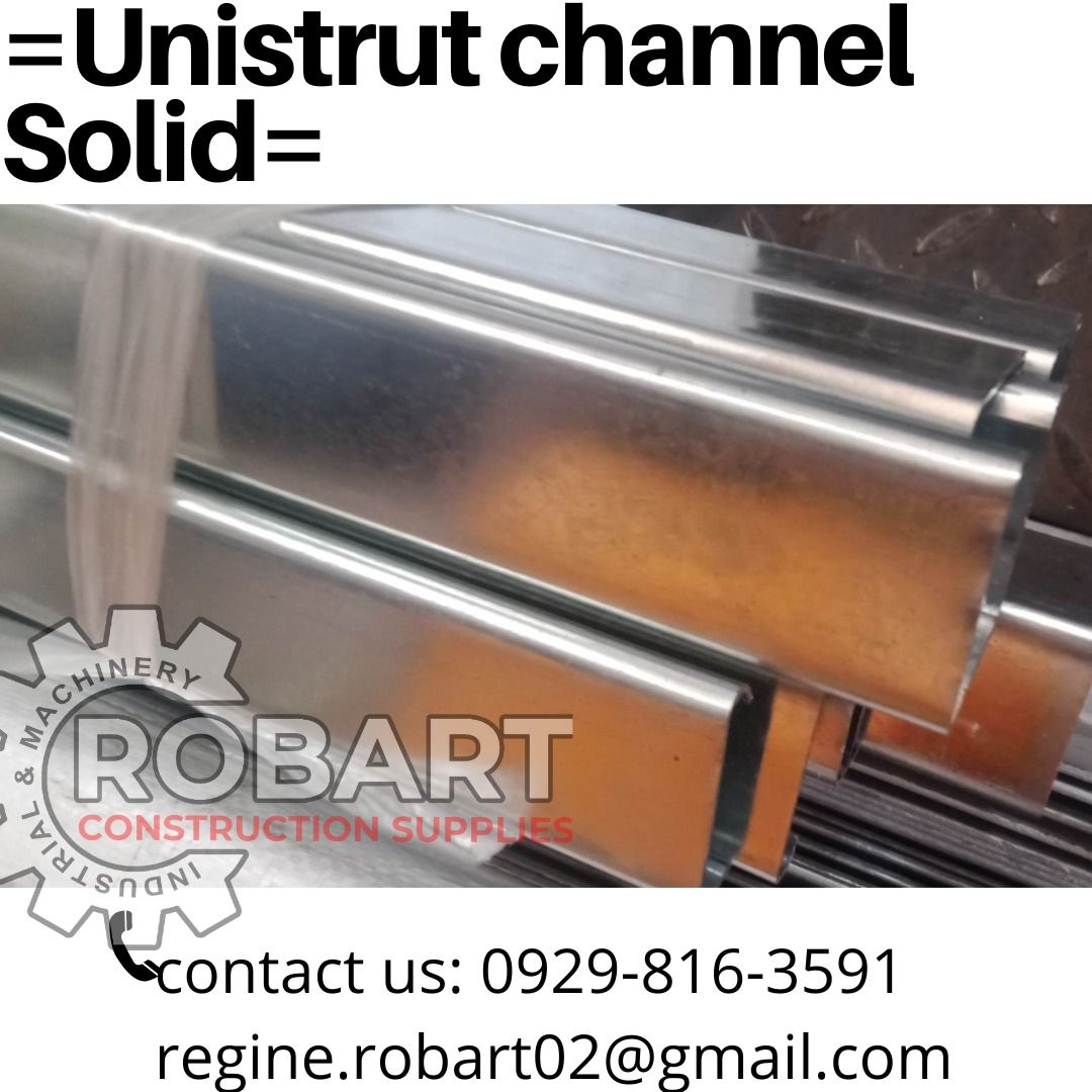 =Unistrut channel Solid=, Commercial & Industrial, Construction Tools