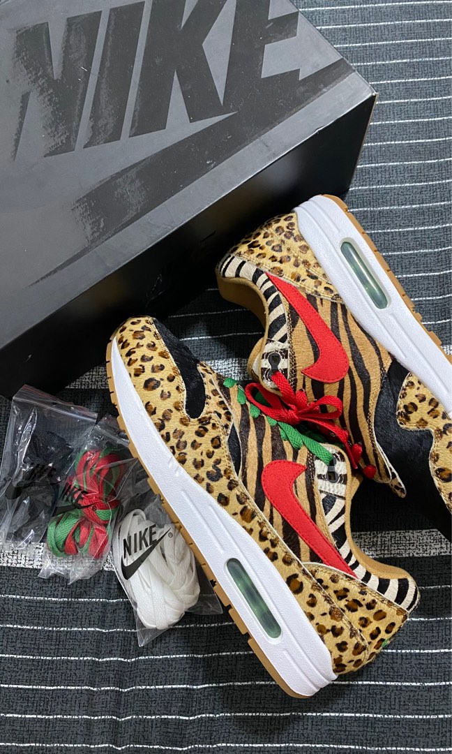 US ] Nike Atmos Air Max 1 Animal Pack 2018, Men's Fashion, Footwear,  Sneakers on Carousell