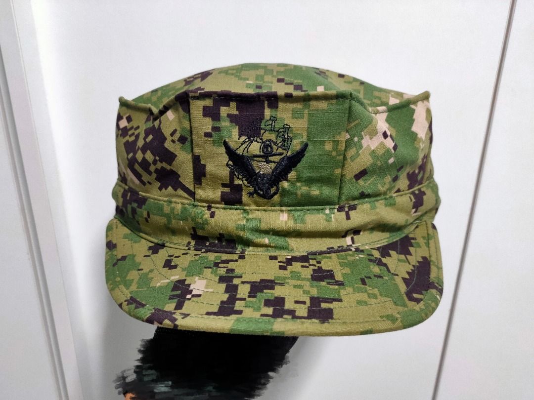 US Navy Army NWU AOR2 Type lll 8 Point Cap With ACE Logo Men s