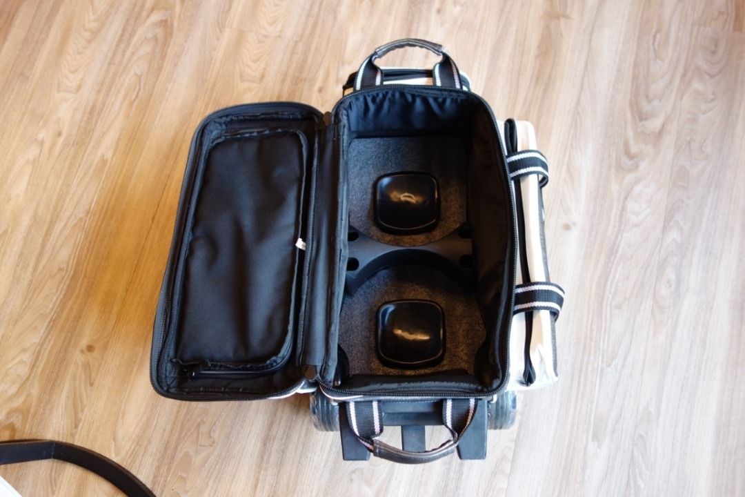 Used STORM 2Ball Trolley Rolling Thunder SIGNATURE Bowling Bag