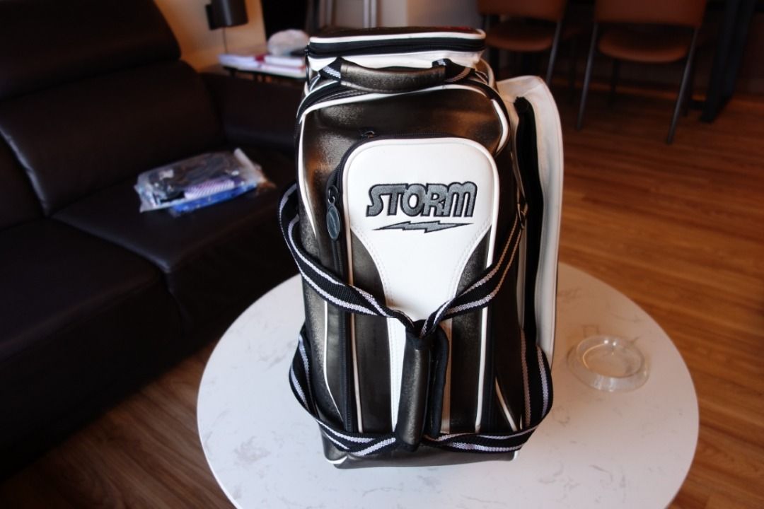Used STORM 2Ball Trolley Rolling Thunder SIGNATURE Bowling Bag